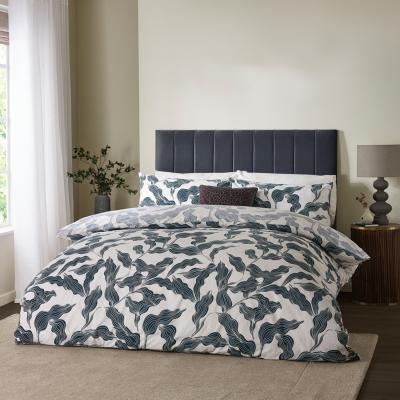 The Range Lauro Printed Reversible Duvet Cover Set - Dusk / King