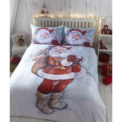 The Range Father Christmas Duvet Cover Set - Multi
