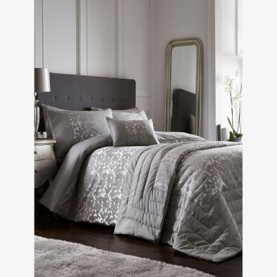 The Range Lucien Duvet Cover Set - Silver