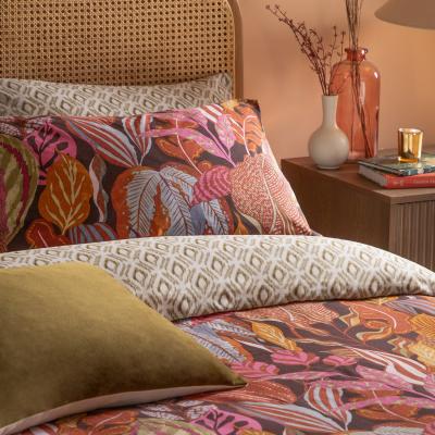 The Range Utopia Printed Reversible Duvet Cover Set King - Multicolour
