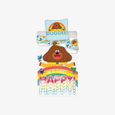 The Range Hey Duggee Happy Duvet Cover Set - Multicoloured