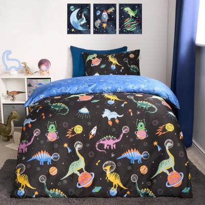The Range Spice Dino Duvet Cover Set - Navy / Single
