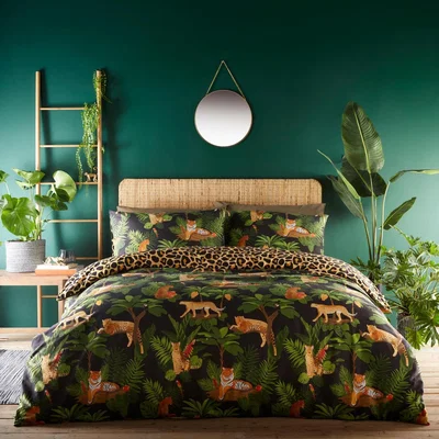 The Range Jungle Cats Duvet Cover Set - Multi / Single