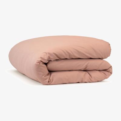 The Range Organic Cotton Original Duvet Cover - Sateen Finish - Clay Pink / King / 230cm