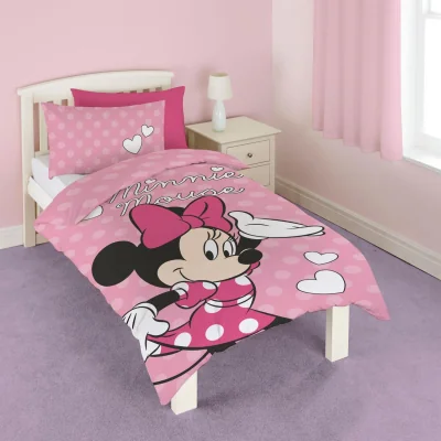The Range Minnie Mouse Spots Duvet Cover Set - Pink