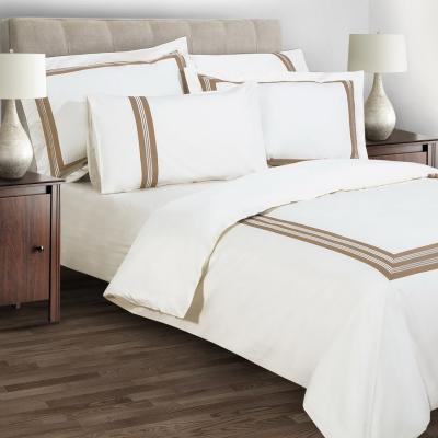 The Range 330 Thread Count Luxury Knightsbridge Duvet Cover - White / Double