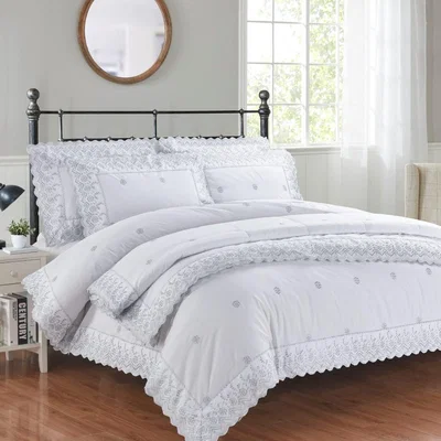 The Range Arielle Duvet Cover Set - White / Single