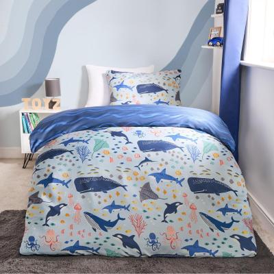 The Range Under The Sea Duvet Cover Set - Blue / Junior