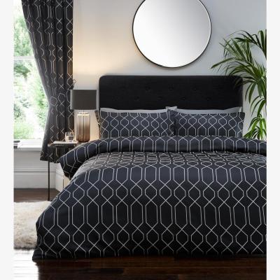 The Range Meyer Duvet Cover Set - Black / Double
