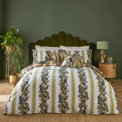 The Range Leilani Printed Floral  Duvet Cover Set - Multi / King