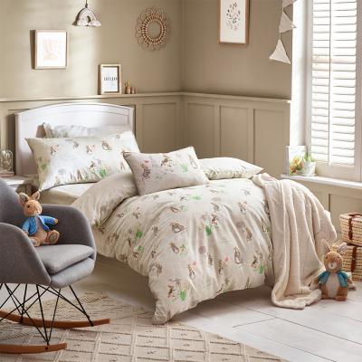 The Range Peter Rabbit Classic Reversible Cotton Duvet Cover Set - Natural / Double / 0.7kg