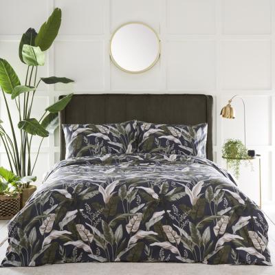 The Range Olive Botanicals Duvet Cover Set - Green / Single