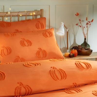 The Range Pumpkin Fields Ultra Soft Touch Duvet Cover Set King - Multicoloured