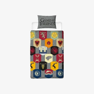 The Range Game of Thrones Icons Duvet Cover Set - Grey