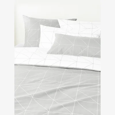 Westwing Patterned Cotton Duvet Cover Marla