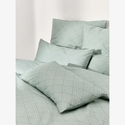 Westwing Cotton Duvet Cover Milano with Graphic Pattern