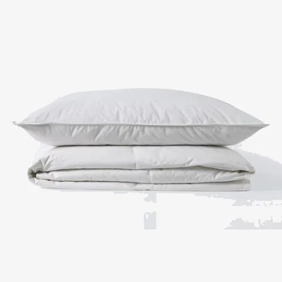 John Lewis John Lewis Kids' Duck Feather and Duck Down Duvet and Pillow Set, 4.5 Tog, Single
