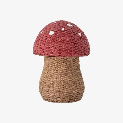 Cuckooland Bloomingville Seagrass Mushroom Basket with Lid