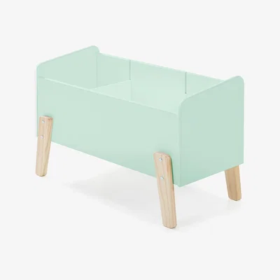Cuckooland Kiddy Wooden Kids Toy Box in Mint Green