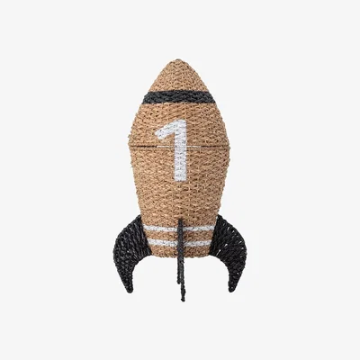 Cuckooland Bloomingville Seagrass Rocket Basket with Lid