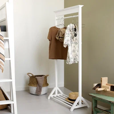 Cuckooland Oliver Furniture Children's Clothes Rail in White