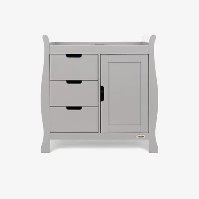 Cuckooland Obaby Stamford Dresser & Baby Changing Unit in Warm Grey