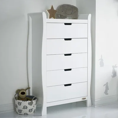 Cuckooland Obaby Stamford Tall Chest of Drawers - Warm Grey