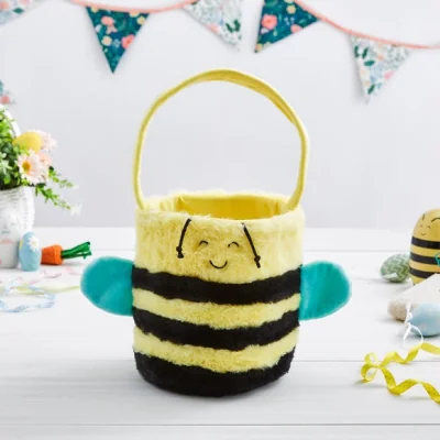 Dunelm Bee Plush Basket