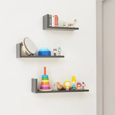 Dunelm Return - Tutti Bambini Rio Set of Three LShaped Wall Shelves
