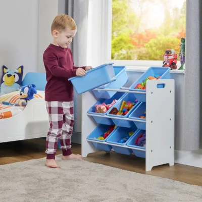 Dunelm Liberty House Toys Kids 9 Bin Storage Unit