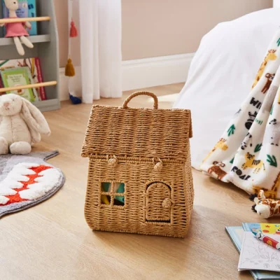 Dunelm Fairy Cottage Storage Basket