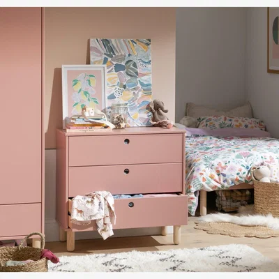 Habitat Habitat Kids Eden 3 Chest of Drawers - Pink