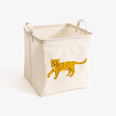 La Redoute Junglito Leopard Cube Basket