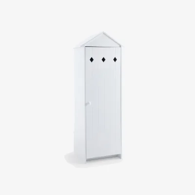 La Redoute Noa Lacquered MDF 1 Door Wardrobe