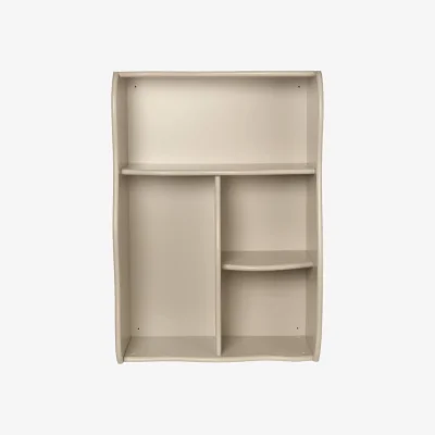 Made in Design Slope Children’s bookshelf wood beige / 66 x H 95 cm - Ferm Living