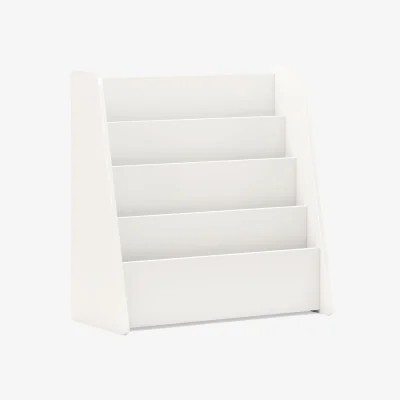 The Range 4 Tier Kids Front Facing Display Bookcase - White