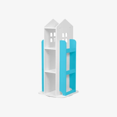 The Range Kids' Rotating Castle Frame Bookshelf - Blue