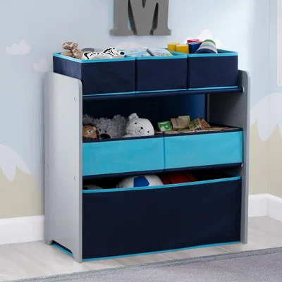 The Range Multi Toy Organizer - Blue & White