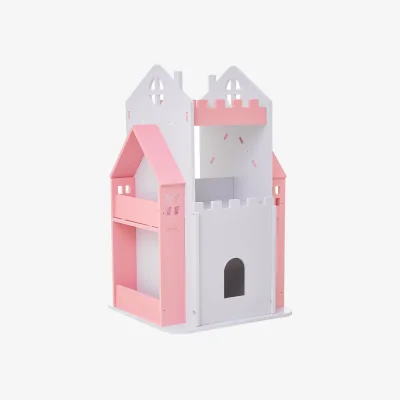 The Range Kids' 3-Tier Rotating Castle Bookcase - Pink