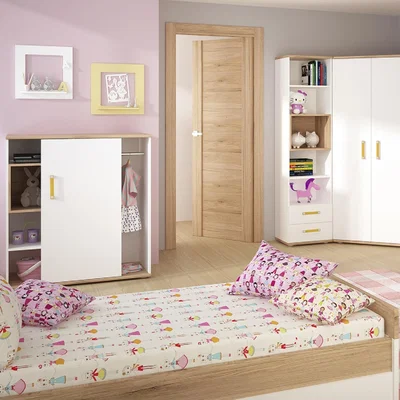 The Range Fun Two Drawer Bookcase - Lilac