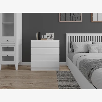 The Range Toivo Chest Of 4 Drawers White - White