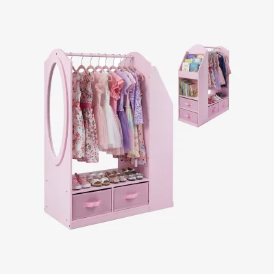 The Range Kids Wardrobe with Mirror