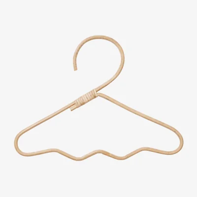 Westwing Handcrafted Kids Clothes Hangers Wavi, Set of 3