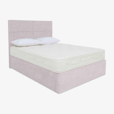 Furniture Village Hypnos - Luxury Firm 2 Divan Set with 2 Drawers - Small Double - Brooklyn Shell