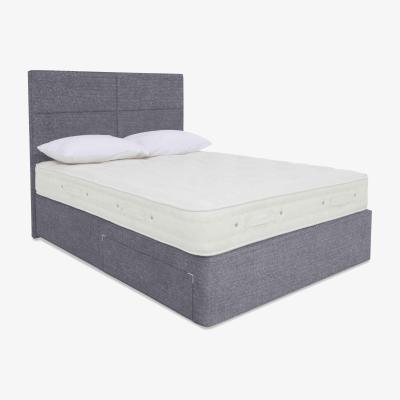 Furniture Village Hypnos - Luxury Firm 2 Divan Set with 4 Drawers - Small Double - Maestro Granite