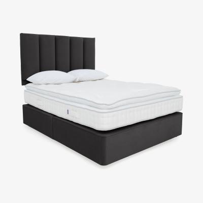 Furniture Village Harrison Spinks - Yorkshire 5K Pillow Top Divan Set - Small Double - Seven Anthracite