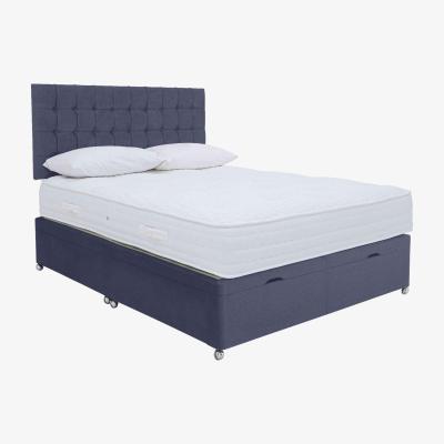 Furniture Village Sleep Story - Ergo 1000 End Ottoman Divan Set - Small Double - Blue