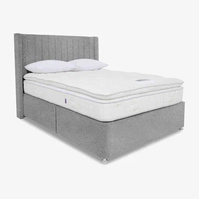 Furniture Village Harrison Spinks - Yorkshire 10K Medium Divan Set with 2 Drawers - Small Double