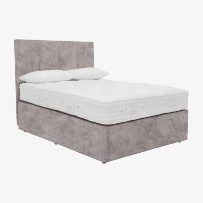 Furniture Village Hypnos - Bespoke Opulent Divan Set with 4 Drawers - Small Double - Daytona Silver