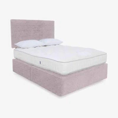 Furniture Village Harrison Spinks - Yorkshire 7.5K Divan Set with Continental Drawers - Small Double - Opal Dusk